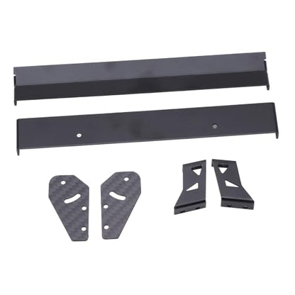 Aluminum Alloy Rear Wing Tail Spoiler for 1/10 RC On-Road Racing Drift Car – Aerodynamic Design, Adjustable Angle, Easy Installation, Durable Construction
