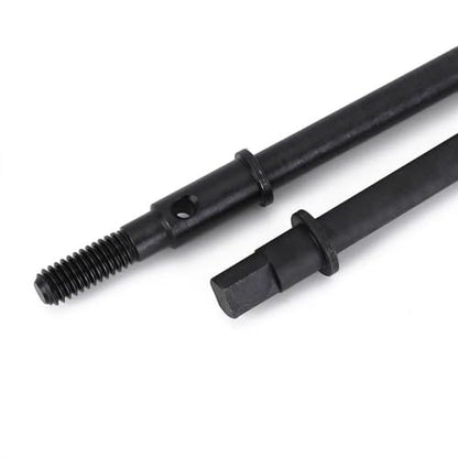 RC Car Accessories for Axial for SCX10 1/10 Hard Steel Front Rear Axle CVD Drive Shaft Dogbone RC Crawler Upgrade Option Parts Replacement Car Accessories(Rear) - size: Rear