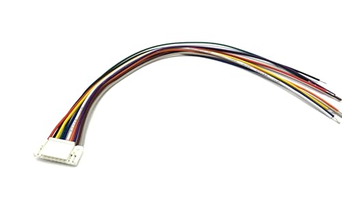 10Pairs Micro JST GH 10Pin 1.25mm Male Female Connector, GH1.25 Terminal Connector Wire Cable 15cm 28AWG - size: 10Pin