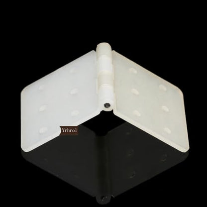 60 Pack 3Sizes Pinned Nylon Hinges for RC Airplane Model Airplane Parts Fixed Wing Model Airplane Square Loose-Leaf