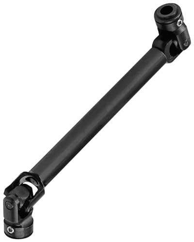 RC Crawler Drive Shaft 135-215MM Upgrades for 1/10 SCX10 SCX10 II 90046 SCX10 III AXI03007 TRX4 D90,Universal Driveshaft,Steel Full Metal Axles Part Hop-Ups,Black - size: 135-215MM