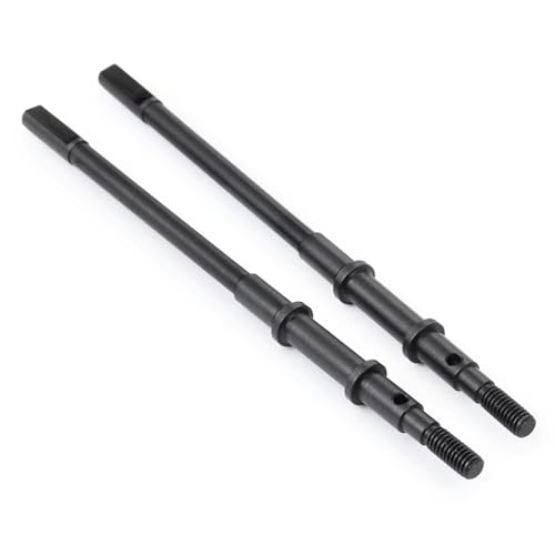 RC Models For Axial For SCX10 II 90046 1/10 RC Crawler Car Upgrade Parts Hard Steel Front Rear Axle CVD Drive Shafts Model Accessory(1 set) - size: 1 set