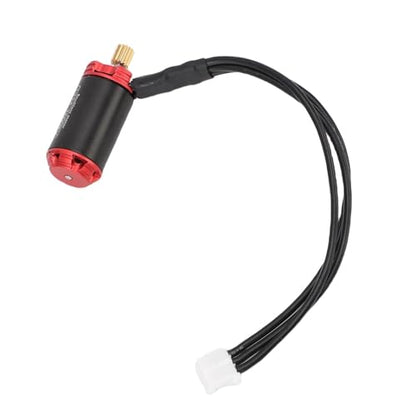 RC Brushless Motor, Aluminum Alloy 1224 3600KV Outrunner Motor for Axial SCX24 RC Cars, High Efficiency, Quiet Operation, for 1/18 and 1/24 Crawler