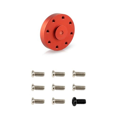 18T Metal Round Servo Bracket M2.5 Nuts for 60KG 80KG 150KG Servo Motor RC Car Truck Robot Boat Airplane Models Replacement Part