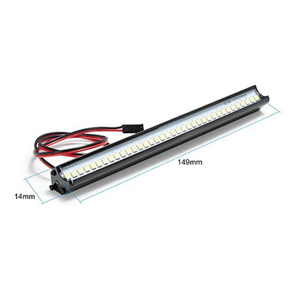 Super Bright RC LED Light Bar Roof LED Lamp Kit | 36 LED Light Bar, For Tra-xxas TRX-4 SCX10 90027 SCX10 II 90046 D90 1/10, RC Rock Crawler Car