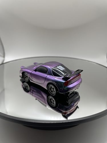 Mini RC Drift Car 1:64 Scale, Remote Control Car with LED Lights & 2-Speed Modes, Upgraded 2.4G Wireless Radio Remote Control for Multi-Users Speed (Chameleon) - color: Chameleon