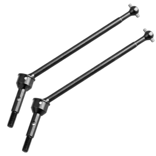 RC Car Drive Shafts for ZD Racing 1/10 for DBX-10 10421-S 7503 RC Buggy for Desert for Rocket Truck Driveshaft RC Car Accessories Metal Front Dog Bone CVD Drive Shaft