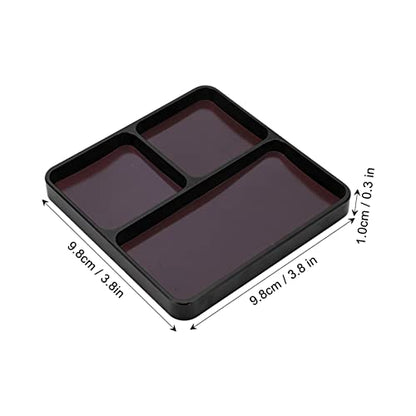 RC Model Repair Screw Tray, Magnetic Tool Tray for RC Car Maintenance, CNC Aluminum Alloy Organizer with Magnetic Pads for Remote Control Vehicles Aircraft Helicopters (Black) - color: Black