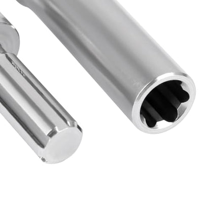 2PCS RC Drive Shafts Front Rear Centre Shaft Heavy Duty Steel for TRX4M 1/18 RC Crawler Upgrades (Silver) - color: Silver