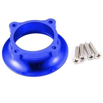Metal Cooling Fan Cover Air Inlet Channel ESC Cooling Fan Heatsink for 1/10 RC Sakura D4 Drift Car Model Racing Car, Mounting Hole Distance 25mm (Blue) - color: Blue