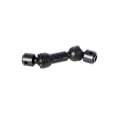 LCX 1/10th RC Crawler Car Hard Steel Universal Drive Shaft for RC Truck TRX4 TRX6 SCX10 SCX10 II SCX10 III SCX10 PRO UTB10 RBX10 Capra Gen8, Upgrades Parts Accessories (55-70mm / 2.16-2.75 in)