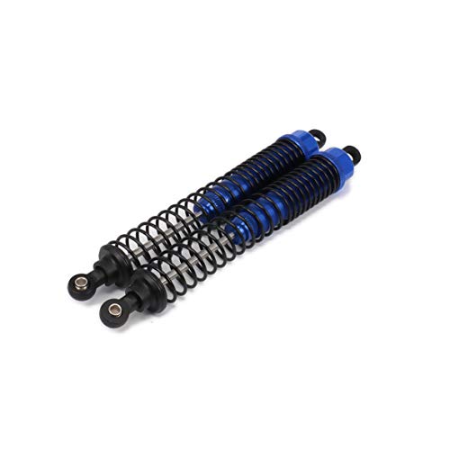 Shock Absorber Damper 130mm Oil Adjustable Alloy Aluminum for RC Car 1/10 Crawler Truck Upgraded Hop-Up Parts HPI HSP Traxxas Losi Axial Tamiya Redcat Himoto Losi(Dark Blue) - color: Dark Blue