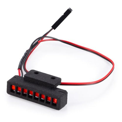 LSG RC Car Light Headlight Taillights kit Front Rear Lights White Red LED Light Kit for 1/18 RC Arrma Typhon Grom Upgrades Parts