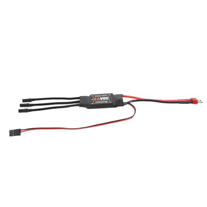 Brushless ESC 30A V2 RC Airplane Drone Motor Electric Speed Controller T Plug to Banana Female 3.5mm Lipo 2-4s