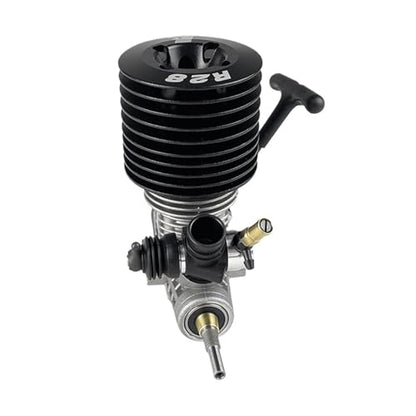 High Performance Methanol Vehicle Nitro Engine Compatible For RC Car 1/8 Buggy Compatible For Monster Truggy FC 28 Engine 4.58CC Pull Starter Engine Carburetor Parts