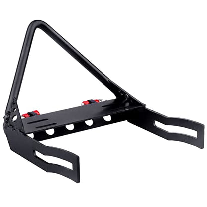 Metal RC Crawler Front Bumper with Winch Mount Shackles for Axial SCX10 & SCX10 II Redcat Gen7 Gen 8 Upgrades (Type B) - style: Type B