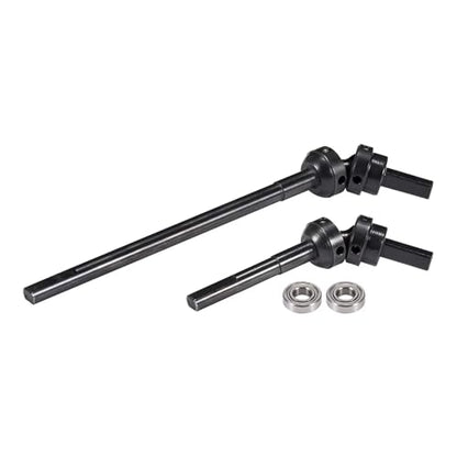 RC Car Transmission Shaft for SCX10 III for AR45P Offset Portal Axle 1/10 Steel Constant Velocity Driveshift 3-Joint CVD with Bearing Drive Shaft Upgrade RC Car Crawler Parts