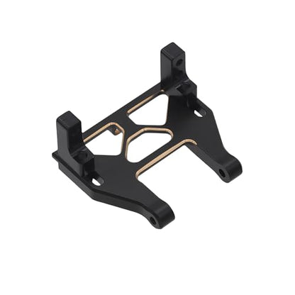 Redcat Ascent 18 8-in-1 Brass Set, 213g Black Coating Skid Plate, Steering Knuckle, Outer Portal Housing, Steering Link, Diff Cover and Servo Mount for 1/18 RC Crawler Redcat Ascent 18 Upgrades