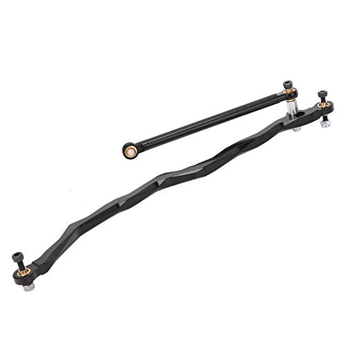 RC Car Steering Rod, RC Car Steering Pull Rod RC Tie Rod Link Rod Fit for 90018 1/10 RC Car Axial Wraith Steering Links Scx10 Ii Links