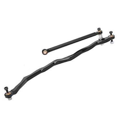 RC Car Steering Rod, RC Car Steering Pull Rod RC Tie Rod Link Rod Fit for 90018 1/10 RC Car Axial Wraith Steering Links Scx10 Ii Links