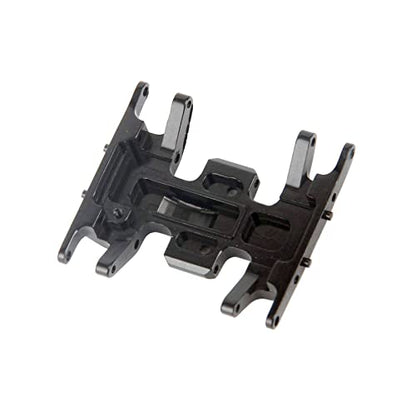 Aluminum Alloy Skid Plate for 1/24 Axial SCX24 RC Crawler Car Upgrades Transmissions Center Gearbox Protective Plate (Black) - color: Black