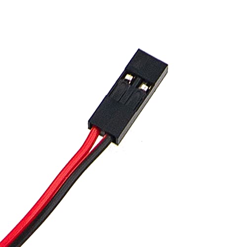 RC Crawler Bumper Light LED Headlight Spotlight w/Rectangular Cover Compatible with Traxxas TRX-4 Axial SCX10 90046 D90 CC01 Wraith Redcat Gen8 1/10 RC Crawler Car (4Leds)