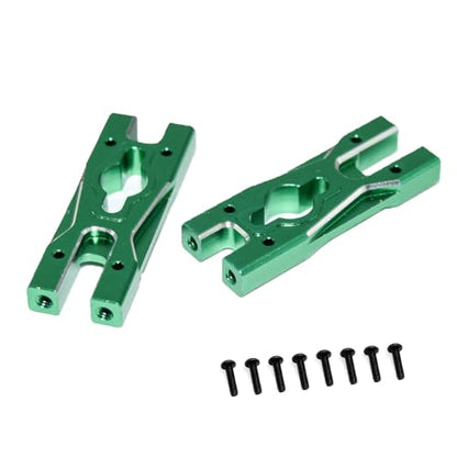 Aluminum Alloy Car Shell Fixed Seat RC Upgraded Parts for LOSI 1/18 Mini LMT 4X4 Brushed Monster Truck RTR-LOS01026 RC Car (Green) - color: Green