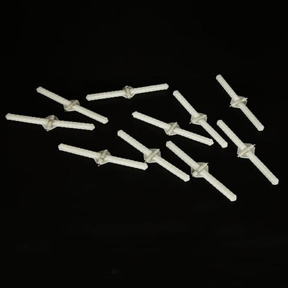 10PCS RC Airplane Plastic Needle Hinge Pin Hinge for RC Plane Helicopter Aircraft DIY Model Plane Fix Wing Parts Foam Model Plane Replacement (4.5x67mm) - style: 4.5x67mm