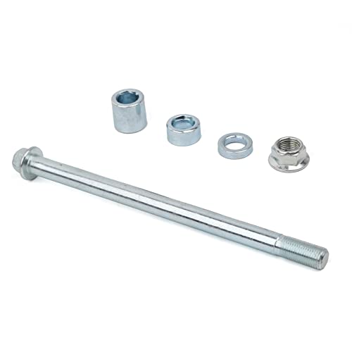 Mokuo 12mm 190mm Front Rear Axle with Bushing 5mm 10mm 20mm Fit for Pit Dirt Bike Moped Scooter QUAD ATV Mini Bike Parts - size: 12-190