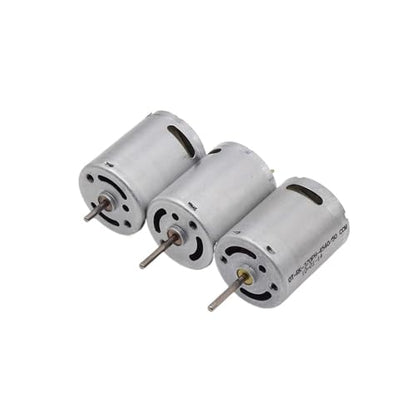 Mini 24mm RK-370 Carbon Brush Motor DC 5V 6V 7.4V High Speed Large Torque Small 370 Engine(C Knurling Shaft) - size: C Knurling Shaft