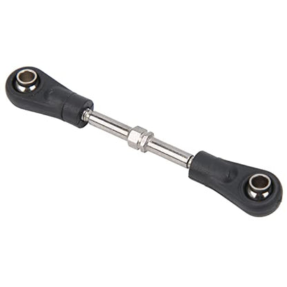 RC Steering Tie Rod Linkage 4pcs Set | Adjustable 2.4-2.8in for 1/10 Off - Road Vehicle | Metal & Plastic Replacement Parts/Crawler Upgrades / M3 Hex Screw Compatible