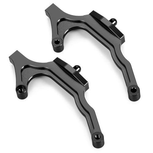 RCHUBAM 2PCS Rear Body Mount Braces for 1/10 Team Associated DR10 Team - style: Black