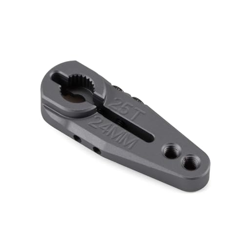 Clamping 25T Servo Horn Steering Servo Arm 7075 Aluminum for Futaba NHX Power HD Protek Savox NSDRC RC Crawler Electric Car Buggy Monster Truck (25T 24mm)
