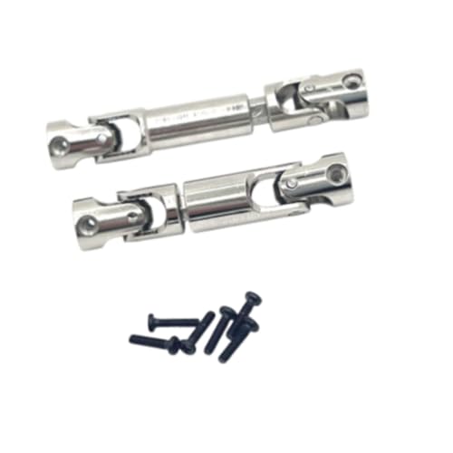 2Pcs RC Car Drive Shaft RC Universal Driveshaft Center Drive Shafts for Fcx24M 1/24 RC