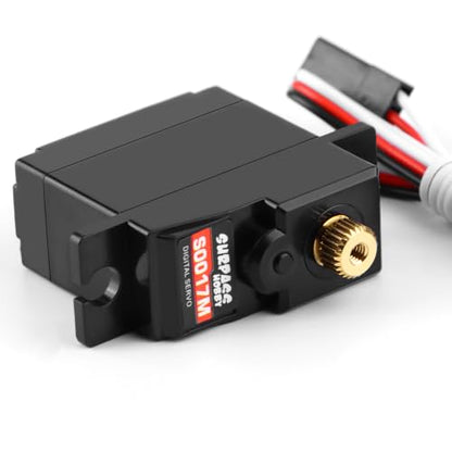 GLOBCAT 17g Metal Digital Servo with Arms for 1/16 Hyper Go | Fits Hyper Go H16BM H16GT H16DR 16207 16208 16209 16210