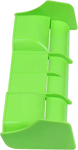 1:8 Scale RC Off-Road Car Rear Spoiler Plastic Tail Wing Accessories for 1/8 Model Off Road Buggy Drift Racing Truck Vehicle for HPI HSP (Green) - color: Green