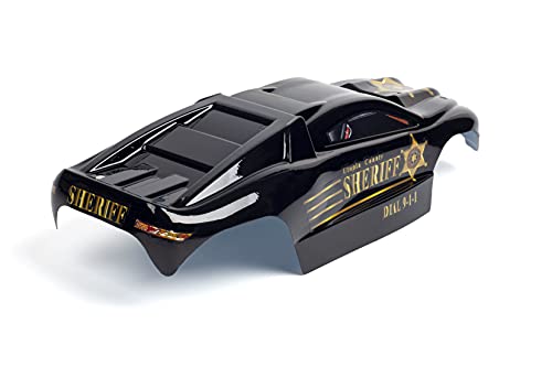 SummitLink Custom Body Police Style Compatible for E-Revo 1/10 Scale RC Car or Truck (Truck not Included) ER-PB-01
