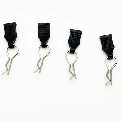 RC Body Clips 60 Pcs RC Car Clips Body Shell for 1/12 1/14 1/16 1/18 Metal R Buckles Truck Buggy Pins Cars Parts