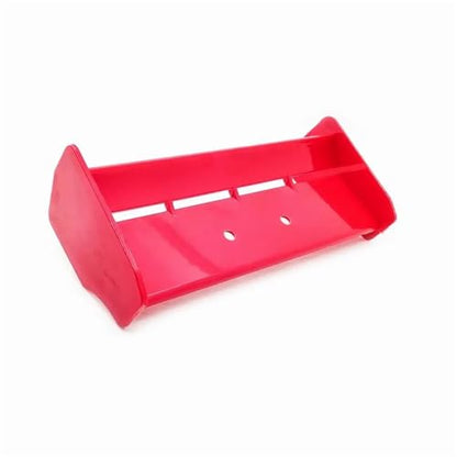 Rear Wing Tail Wing Body Spoiler 06021 Compatible Spare Parts Compatible With 1/10 Off Road Buggy Racing Cars(RED) - color: Red