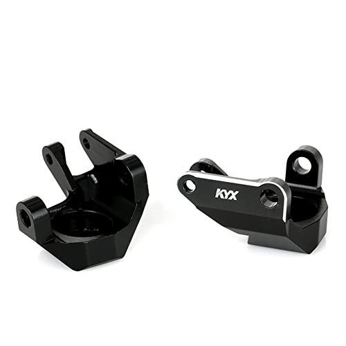 KYX Racing CNC Machined Aluminum Steering Knuckle Upgrades Parts Accessories for 1/10 RC Crawler Car Axial SCX10 PRO SCX10 III Early Bronco