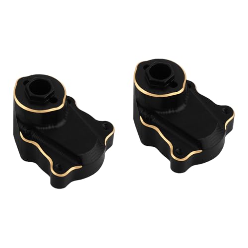 Heavy Duty Brass Skid Plate, Steering Knuckle, Outer Inner Portal Housing and Diff Cover for 1/18 RC Redcat Ascent-18 Upgrade Parts