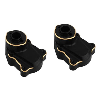 Heavy Duty Brass Skid Plate, Steering Knuckle, Outer Inner Portal Housing and Diff Cover for 1/18 RC Redcat Ascent-18 Upgrade Parts
