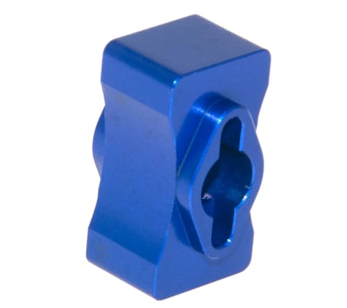 Differential Locker Spool Compatible with Team Associated DR10 DR-10 Upgrade Drag Race Rc Car Diff Lock Straight Shaft Aluminum Alloy Part(Dark Blue) - color: Dark Blue