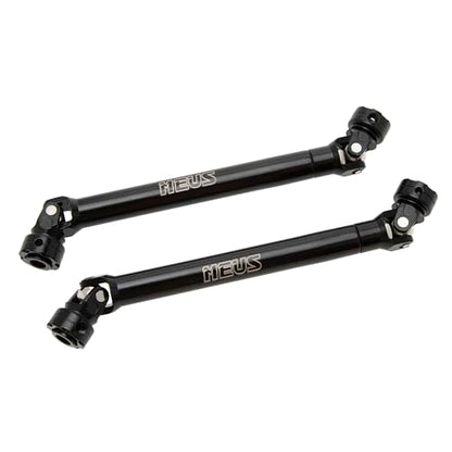 MEUS RACNIG 2pcs SCX10 Driveshafts for 1/10 RC Crawler Axial SCX10/Tamiya CCO1/Redcat Gen8 etc.. (119mm) - color: 119mm