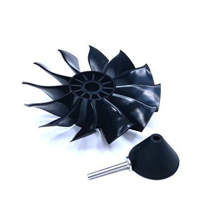 EDF 70mm pro CCW 6S 2100KV 12 Blades 25.2V Electric Ducted Fan, Hobby RC Jet Engine Propeller, RC Car Parts High Speed Brushless Motor, Remote Control Model Replacement Airplane Parts DIY - color: Edf 70pro Ccw, size: 6S 2100KV