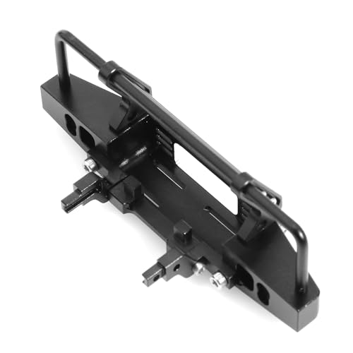 Metal Front Rear Bumper RC Upgraded Parts for TRAXXAS 1/18 TRX4M Crawler RC Climbing Car (Front + Rear Bumper)