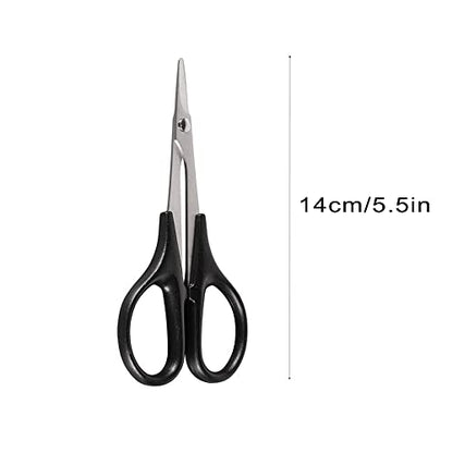 5 in 1 RC Car Tools Kits - RC Car Body Hole Puncher Reamer Ball Bearing Remover Straight Scissor Screw Tray Cross Wrenches for RC Model Helicopter Boat Cars