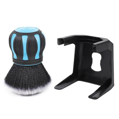 Car Detailing Brush, Ultra Soft Bristles XL Synthetic Brush Car Beauty Tools with Storage Rack, Auto Interior Cleaning Tool for Dashboard, Vents, Covers Large Area Inside and Outside Vehicles (Blue) - color: Blue