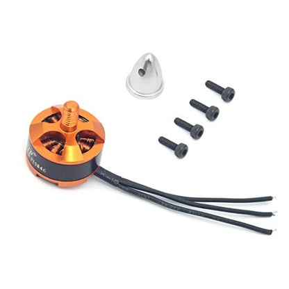JMT Mini Multi-Rotor 1806 2400KV CW CCW Brushless Motor for DIY 2-3S 250 Mini Drone FPV CC3D 260 330 RC Quadcopter (2CW+2CCW+4ESC) - color: 2CW+2CCW+4ESC