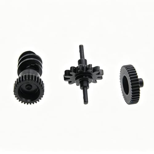 RC Mod 0.3 Transmission Gear Hardened Carbon Steel Set Compatible with Axial SCX30 Crawler | Hardened Carbon Steel,1/30 gears,Durable & Wear-Resistant